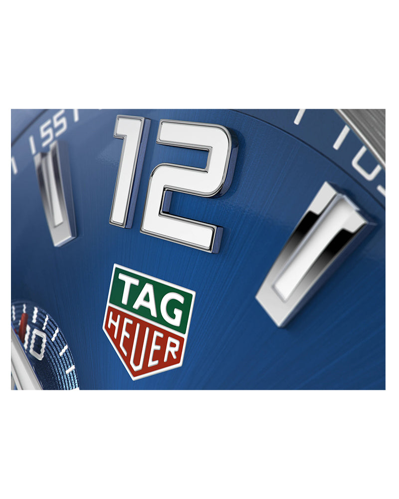 Buy Tag Heuer Formula 1 Chronograph Blue Dial Silver Steel Strap Watch for Men - CAZ101K.BA0842 in Pakistan