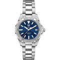 Buy Tag Heuer Aquaracer Blue Dial Silver Steel Strap Watch for Women - WBD1312.BA0740 in Pakistan