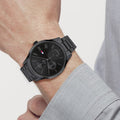 Buy Tommy Hilfiger Mens Quartz Stainless Steel Black Dial 44mm Watch - 1791695 in Pakistan