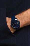 Buy Tommy Hilfiger Mens Quartz Silicone Strap Blue Dial 44mm Watch - 1791556 in Pakistan