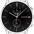 Buy Tommy Hilfiger Mens Quartz Stainless Steel Black Dial 44mm Watch - 1710407 in Pakistan