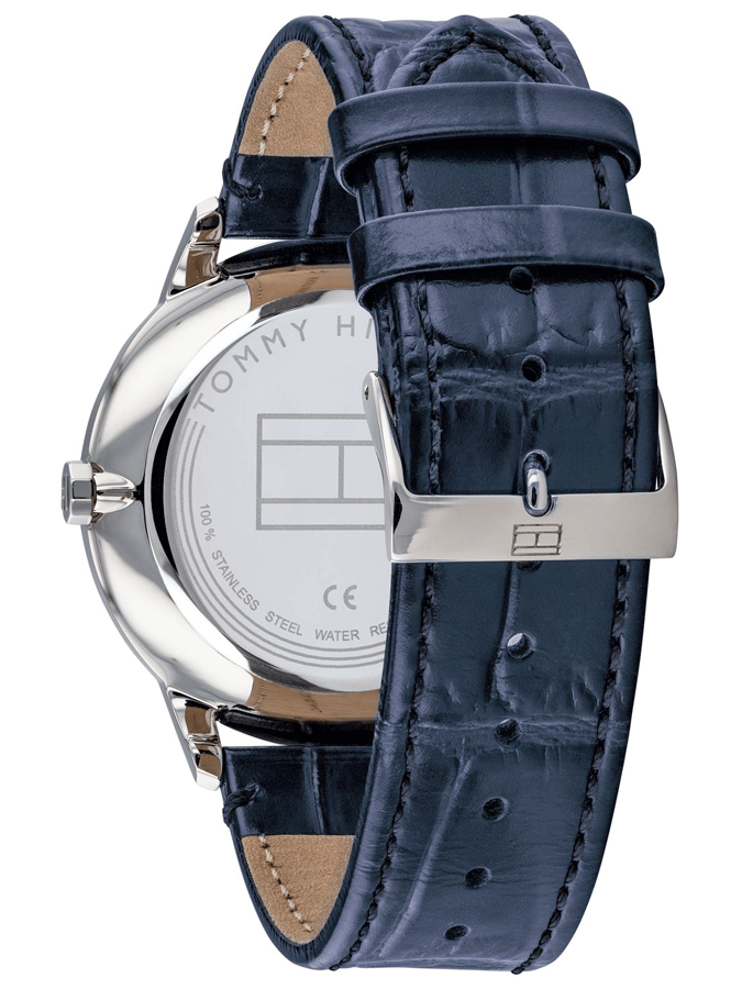 Buy Tommy Hilfiger Ultra Slim White Dial Blue Leather Strap Watch for Women - 1781689 in Pakistan