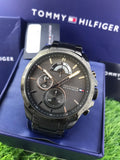 Buy Tommy Hilfiger Mens Quartz Stainless Steel Grey Dial 46mm Watch - 1791347 in Pakistan