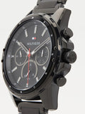 Buy Tommy Hilfiger Mens Quartz Black Stainless Steel Black Dial 44mm Watch - 1791935 in Pakistan