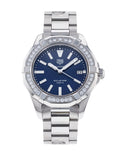 Buy Tag Heuer Aquaracer 35mm Blue Diamonds Dial Silver Steel Strap Watch for Women - WAY131N.BA0748 in Pakistan