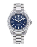 Buy Tag Heuer Aquaracer Blue Dial with Diamonds Silver Steel Strap Watch for Women - WAY131N.BA0748 in Pakistan