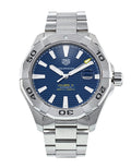 Buy Tag Heuer Aquaracer Blue Dial Silver Steel Strap Watch for Men - WAY2012.BA0927 in Pakistan