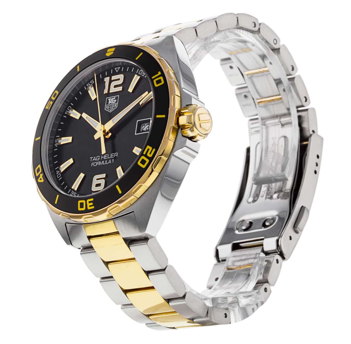 Buy Tag Heuer Formula 1 Black Dial Two Tone Steel Strap Watch for Men - WAZ1121.BB0879 in Pakistan