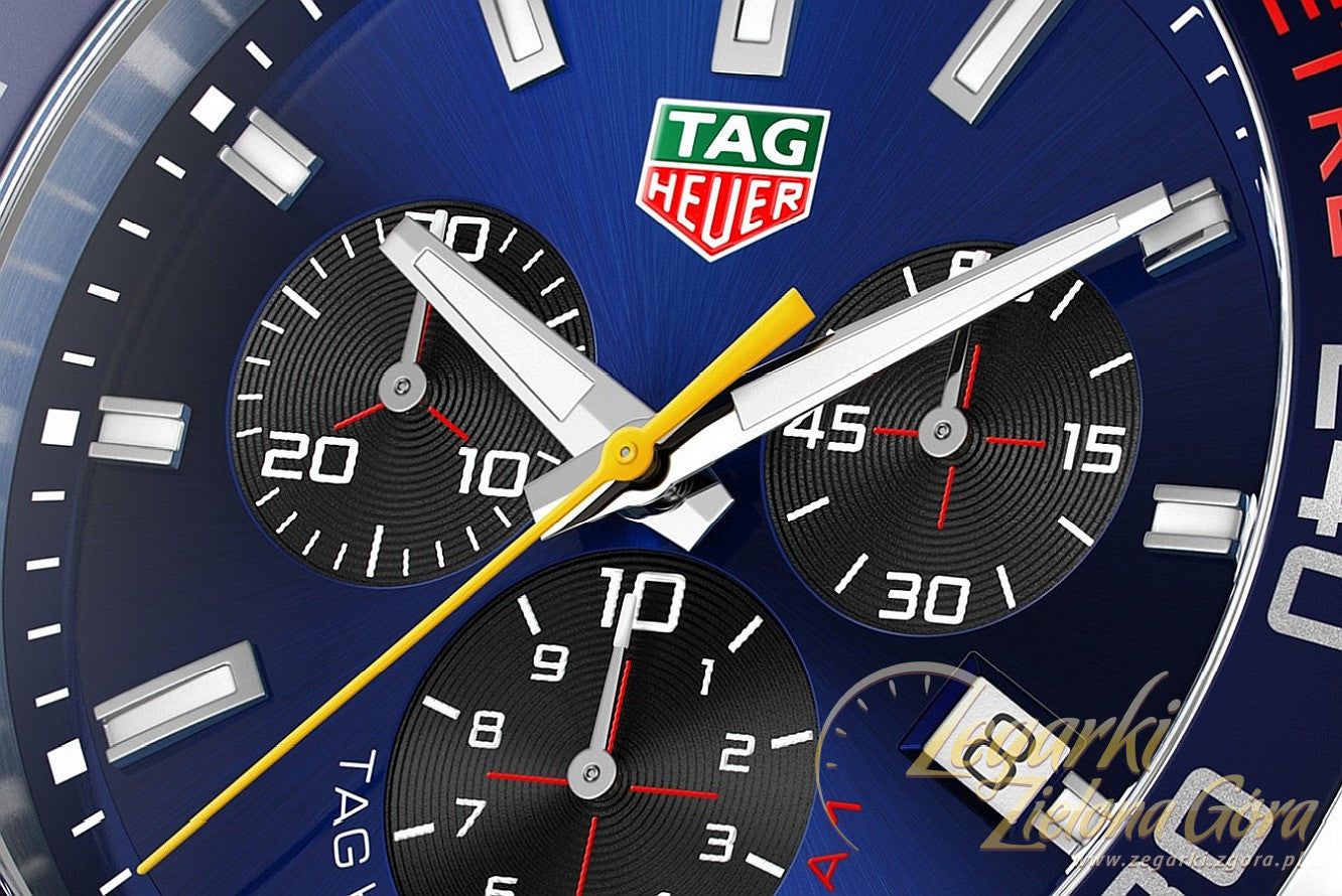 Buy Tag Heuer Formula 1 Chronograph Blue Dial Silver Steel Strap Watch for Men - CAZ101AB.BA0842 in Pakistan