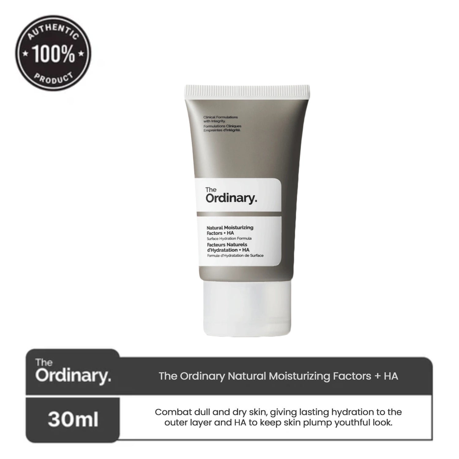 Buy The Ordinary Natural Moisturizing Factors + HA 30 - Ml in Pakistan