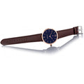Buy Tommy Hilfiger James Blue Dial Brown Leather Strap Watch for Men - 1710354 in Pakistan