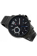 Buy Tommy Hilfiger Mens Quartz Analog Stainless Steel Black Dial 44mm Watch - 1791529 in Pakistan