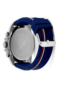 Buy Tommy Hilfiger Mens Quartz Blue Silicone Strap Blue Dial 46mm Watch - 1791476 in Pakistan