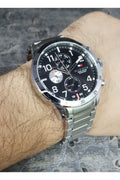 Buy Tommy Hilfiger Mens Quartz Stainless Steel Black Dial 46mm Watch - 1791141 in Pakistan