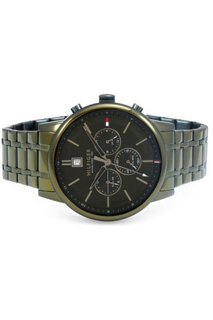Buy Tommy Hilfiger Mens Quartz Stainless Steel Black Dial 44mm Watch - 1791634 in Pakistan