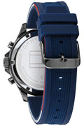 Buy Tommy Hilfiger Mens Quartz Silicone Strap Blue Dial 46mm Watch - 1791721 in Pakistan