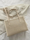 Buy Trendy Lightweight,Casual Bow Decor Straw Bag For Teen Girls Women College Students Perfect For College in Pakistan