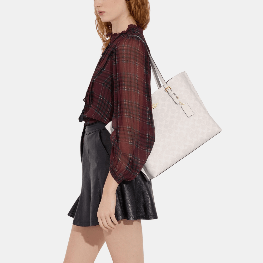 Buy Coach Mollie Tote In Signature Canvas in Pakistan
