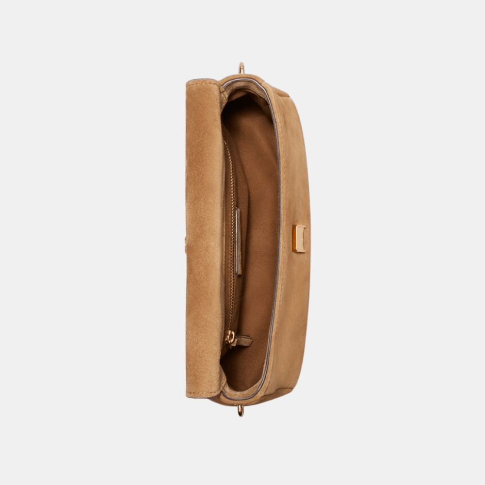 Buy Tory Burch Small Charlie Suede Shoulder Bag in Pakistan
