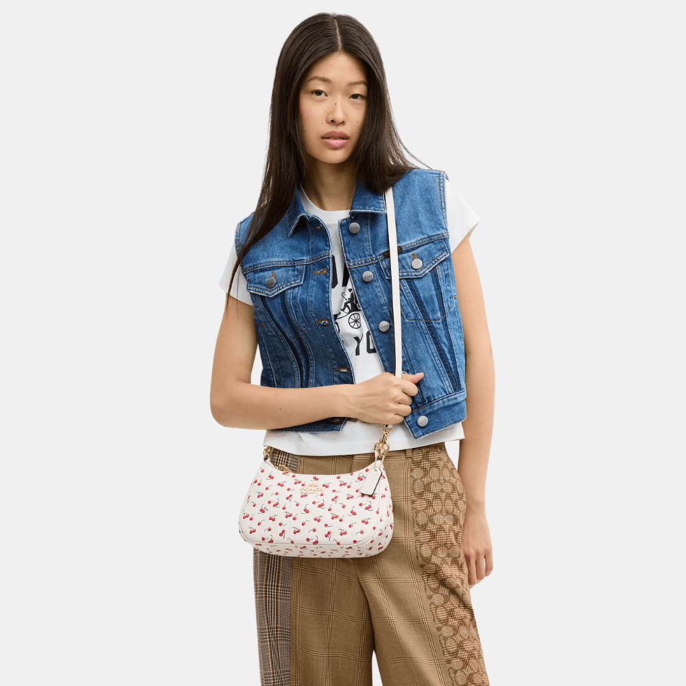 Buy Coach Teri Shoulder Bag With Cherry Print in Pakistan