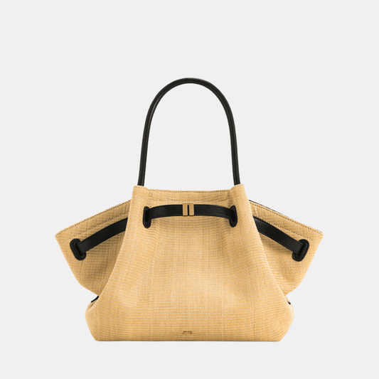 Buy JW Pei Hana Medium Faux Straw Tote Bag (Brown Straw) in Pakistan