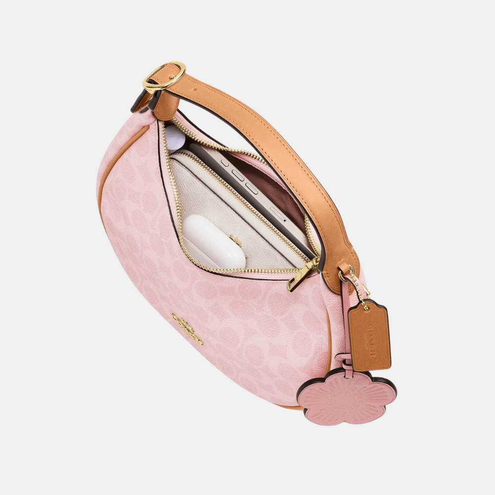 Buy Coach Emily Shoulder Bag In Signature Canvas With Charms in Pakistan