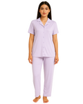 Buy Sajiero Silk Pajama Suit - Night Nest in Pakistan
