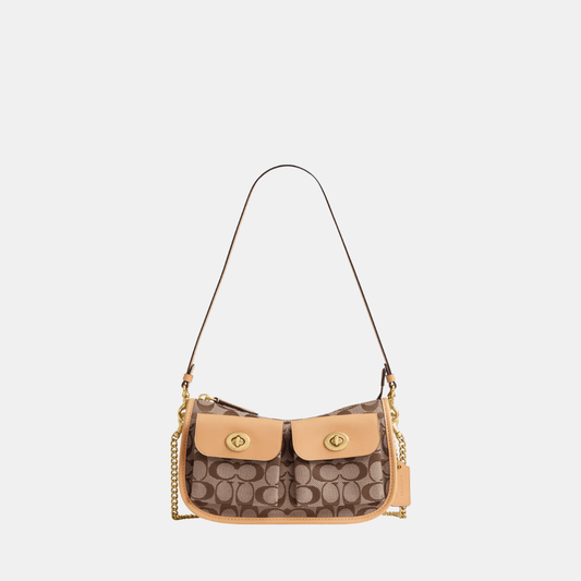 Buy Coach Twin Turnlock Waverly Bag In Signature Jacquard in Pakistan