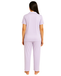 Buy Sajiero Silk Pajama Suit - Night Nest in Pakistan