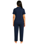 Buy Sajiero Silk Pajama Suit - Night Nest in Pakistan