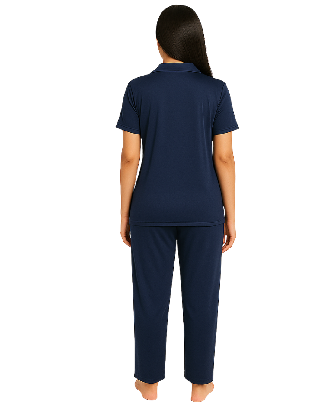Buy Sajiero Silk Pajama Suit - Night Nest in Pakistan