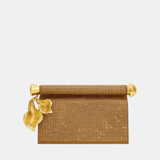 Buy JW Pei Holly Artificial Crystal Metal Pendant Embellished Clutch in Pakistan
