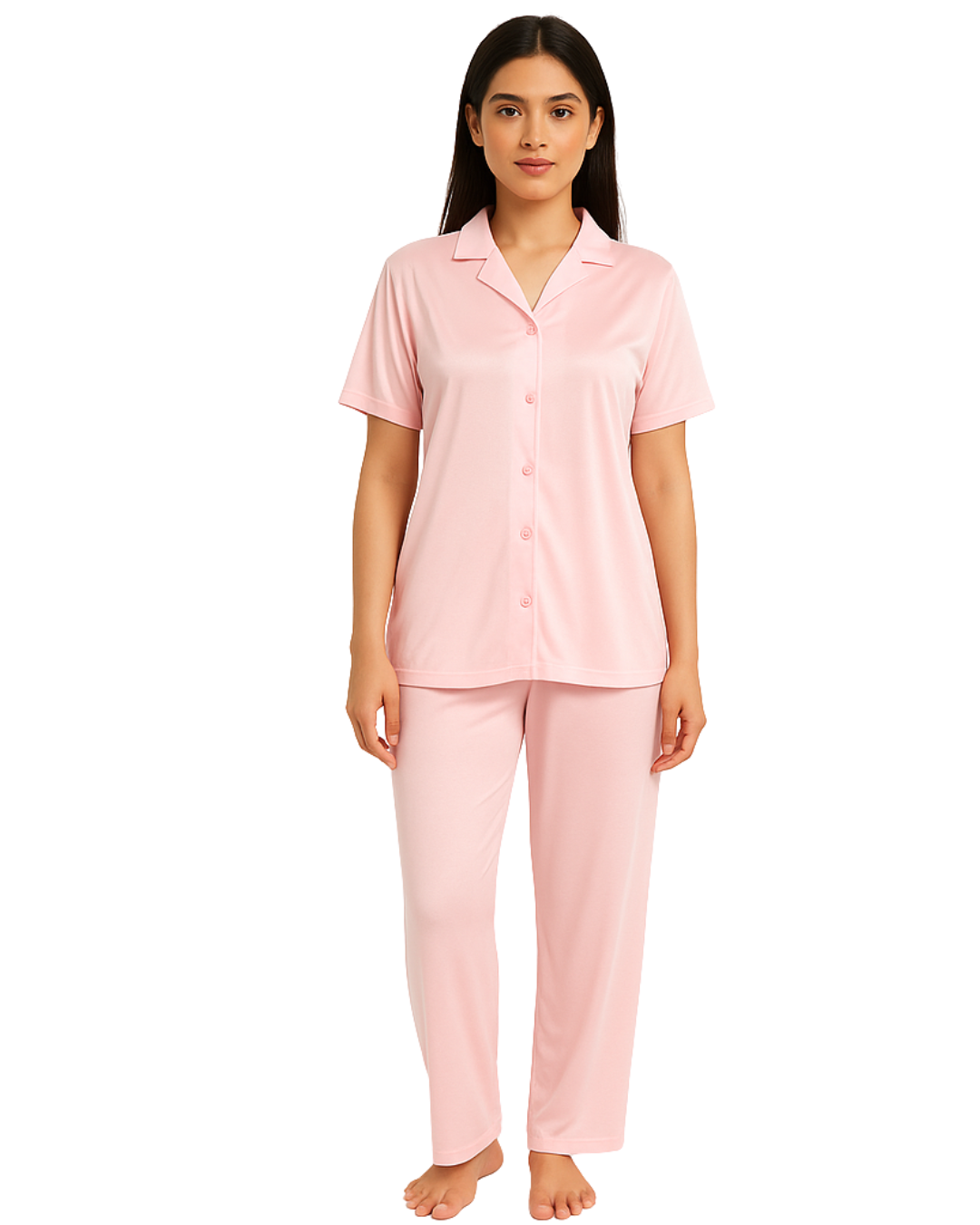 Buy Sajiero Silk Pajama Suit - Night Nest in Pakistan