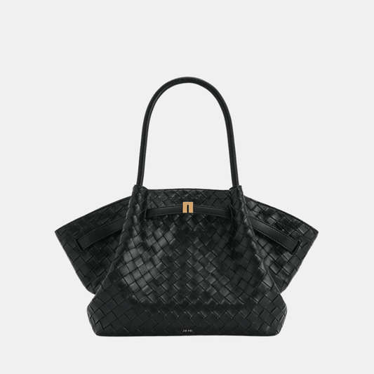 Buy JW Pei Hana Medium Weave Texture Tote Bag (Black) in Pakistan
