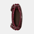 Buy Tory Burch Small Kira Diamond Quilt Distressed Shoulder Bag (Dark Carmine) in Pakistan
