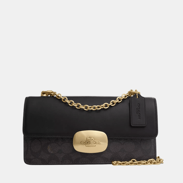 Buy Coach Eliza Flap Crossbody Bag In Signature Canvas in Pakistan