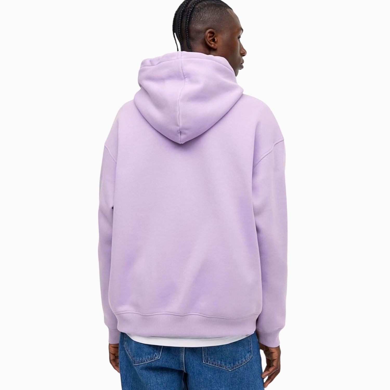 Buy Basic Loose Fit Hoodie - Lilac in Pakistan