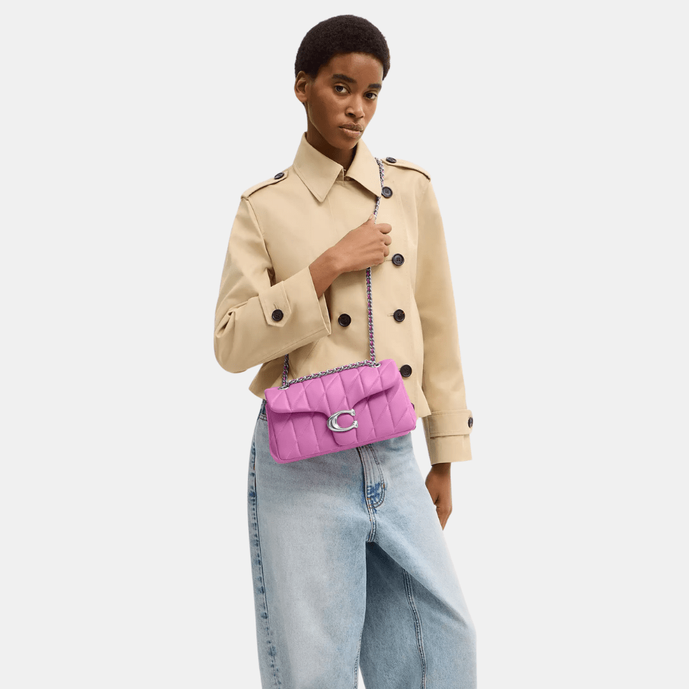 Buy Coach Quilted Tabby 26 Shoulder Bag (Fuschia) in Pakistan