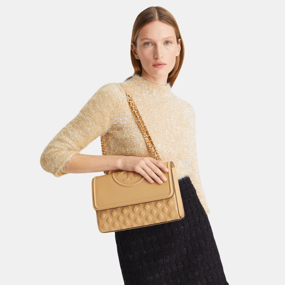 Buy Tory Burch Fleming Convertible Shoulder Bag (Desert Dune) in Pakistan