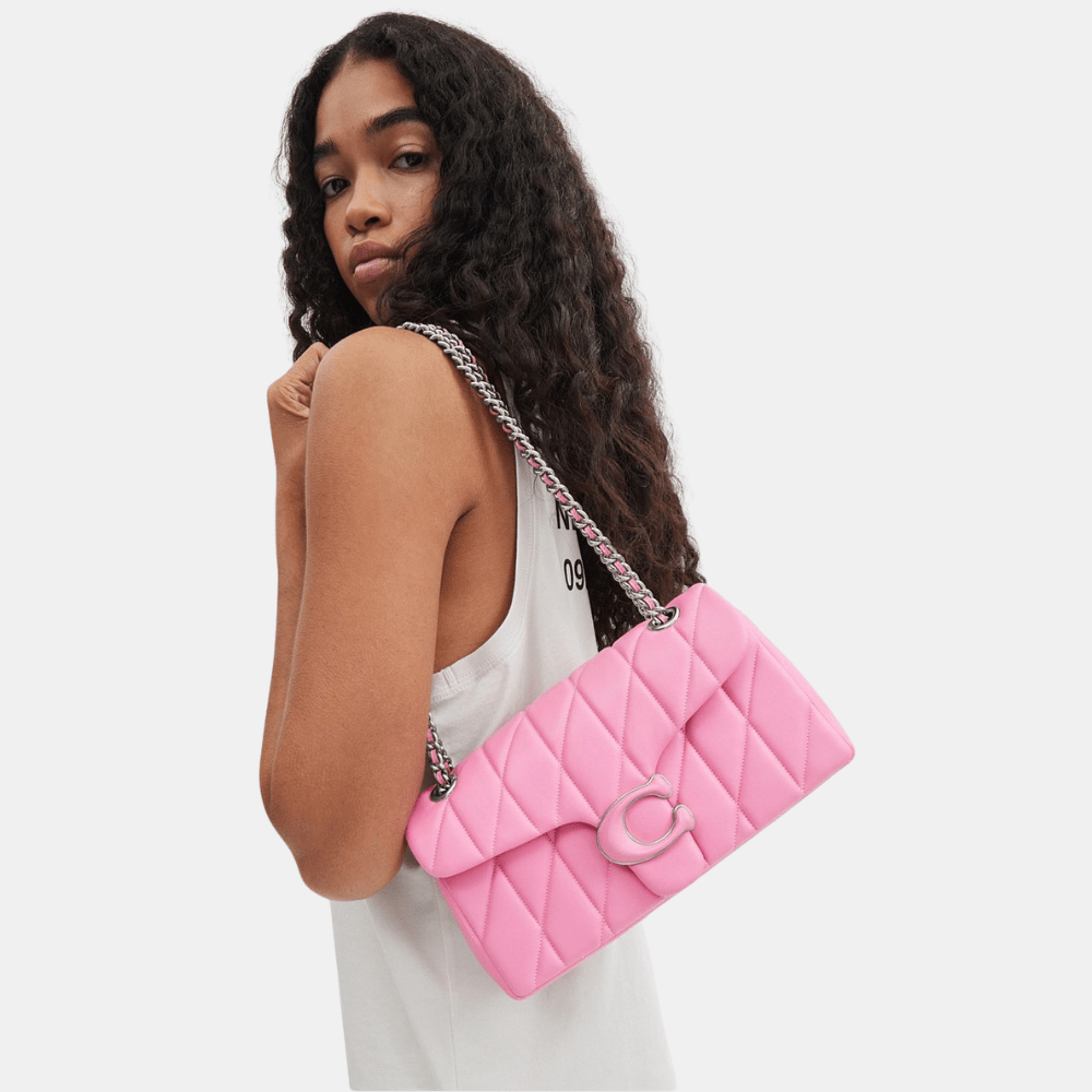 Buy Coach Quilted Tabby 26 Shoulder Bag (Pink) in Pakistan