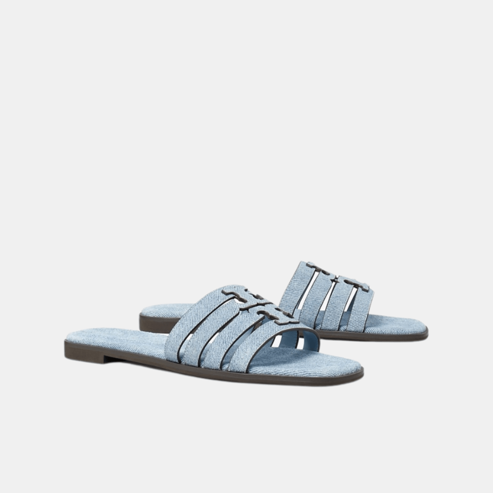 Buy Tory Burch Ines Slide (Blue Cloud) in Pakistan
