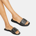 Buy Tory Burch Double T Sport Slide (Black) in Pakistan