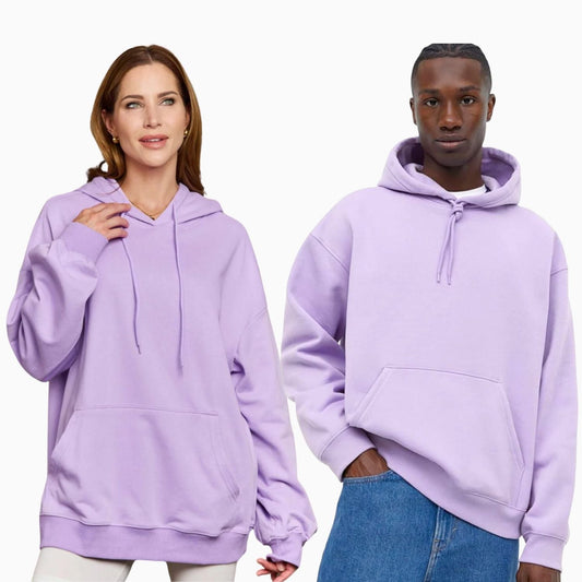Buy Basic Loose Fit Hoodie - Lilac in Pakistan