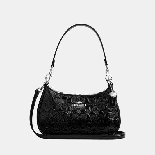 Buy Coach Teri Shoulder Bag In Signature Leather With Heart Charm in Pakistan