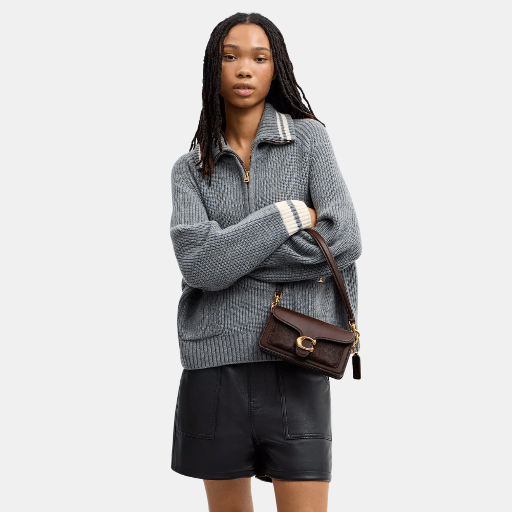Buy Coach Tabby 20 Shoulder Bag In Signature Canvas (Maple) in Pakistan