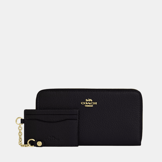 Buy Coach Long Zip Around Wallet With Detachable Card Case in Pakistan