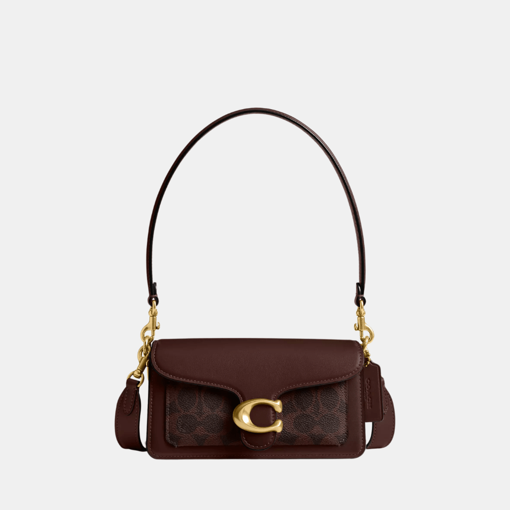 Buy Coach Tabby 20 Shoulder Bag In Signature Canvas (Maple) in Pakistan