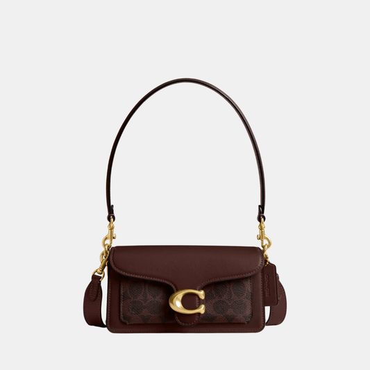 Buy Coach Tabby 20 Shoulder Bag In Signature Canvas (Maple) in Pakistan