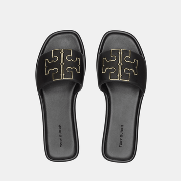 Buy Tory Burch Double T Sport Slide (Black) in Pakistan