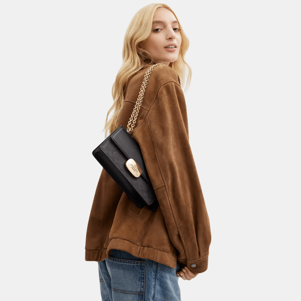 Buy Coach Eliza Flap Crossbody Bag In Signature Canvas in Pakistan
